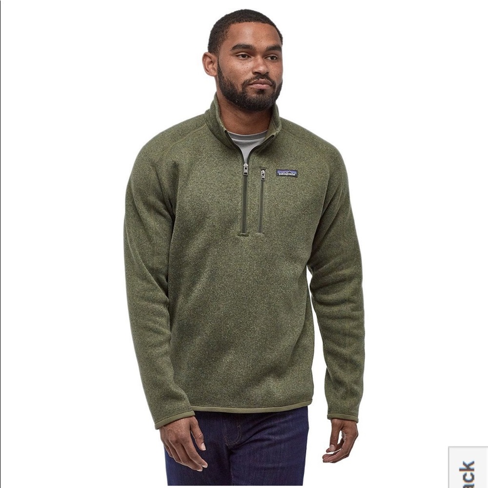 Patagonia Better Sweater 1/4 Zip - Men’s Large Industrial Green